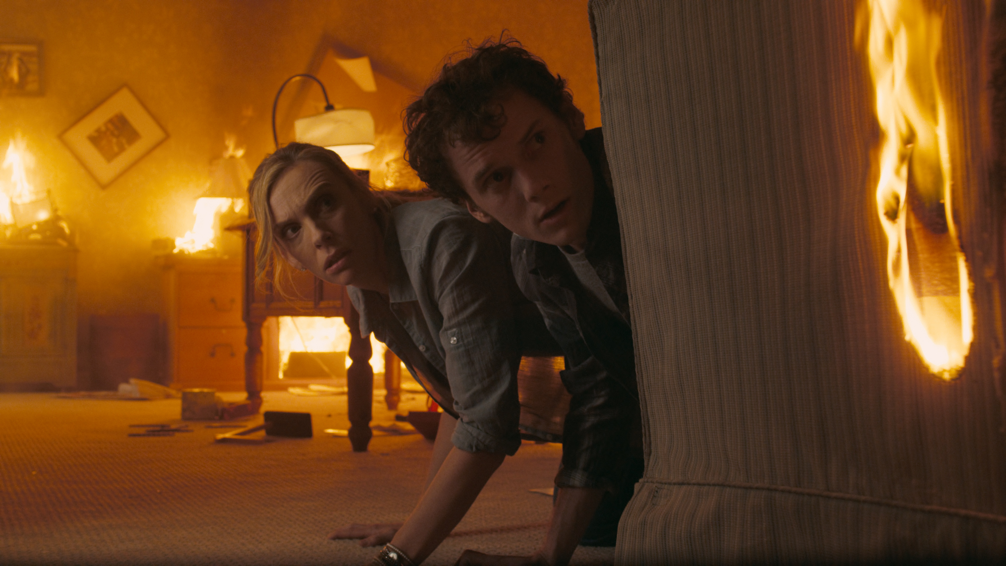 Still of Toni Collette and Anton Yelchin in Fright Night (2011)