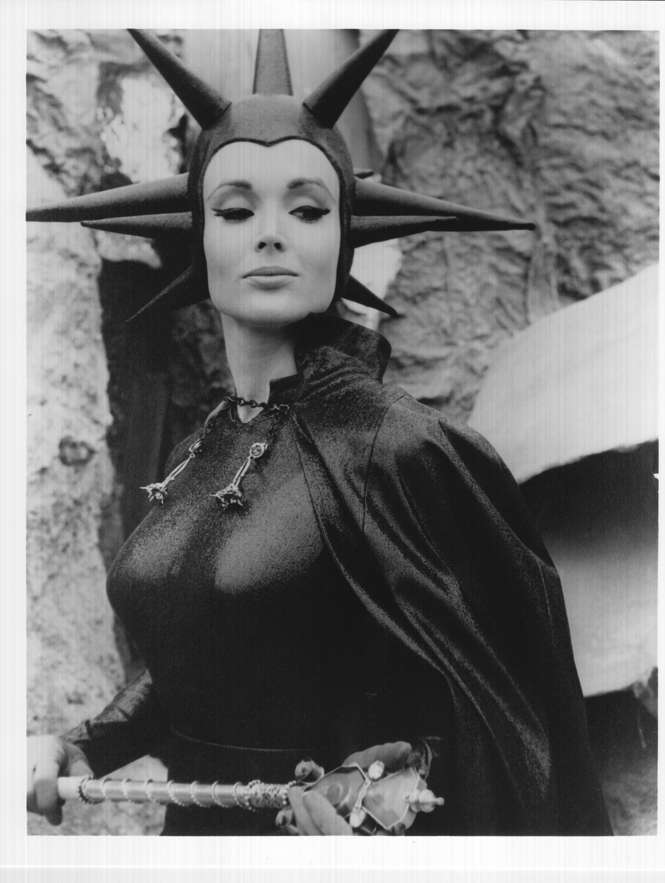 Francine York as the Noble Niolani guest starring in Lost in Space.