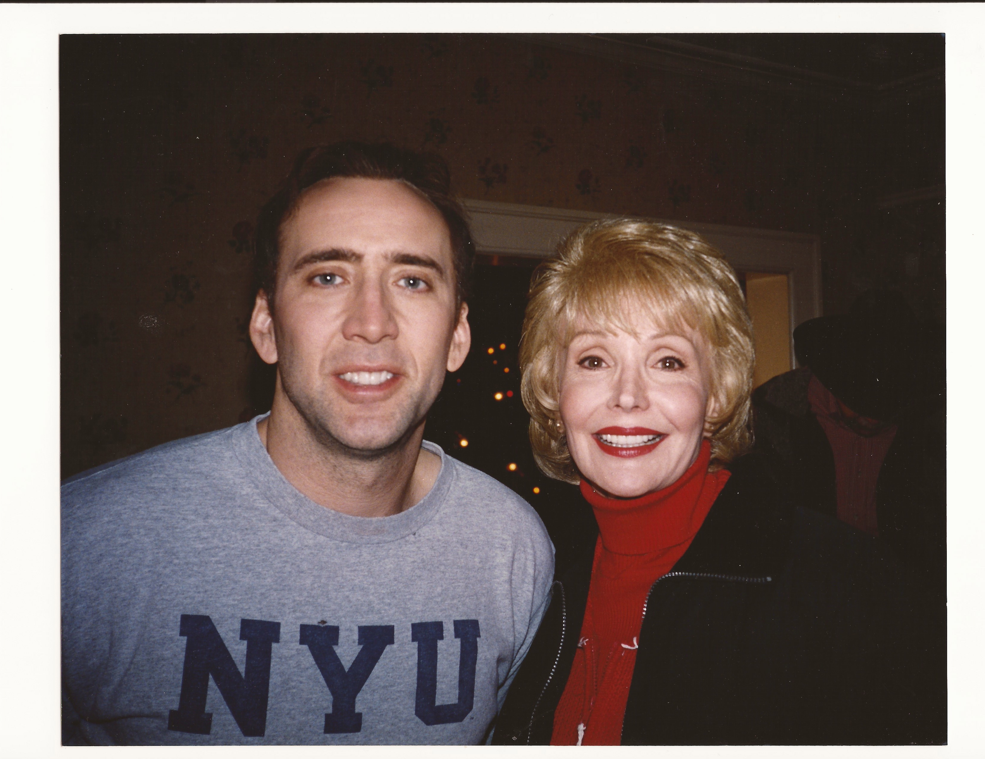 Francine York as Lorraine with Nicolas Cage in Family Man.