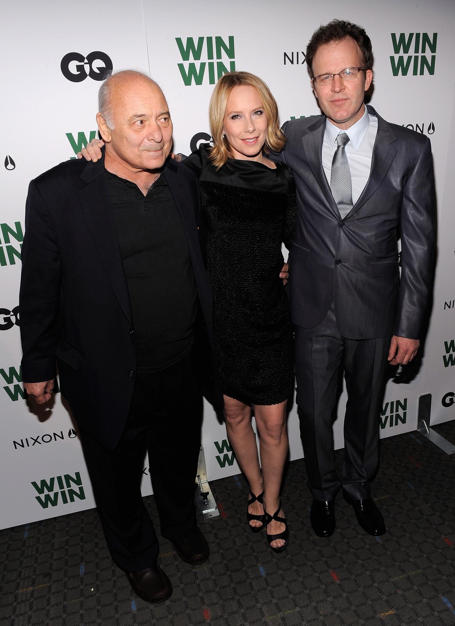 Tom McCarthy, Amy Ryan and Burt Young at event of Win Win (2011)