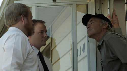 Joshua Young, Brian McQuarrie and John Dunsworth in the film, 