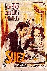 Tyrone Power and Loretta Young in Suez (1938)