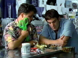 DELL YOUNT & Michael T. Weiss in THE PRETENDER