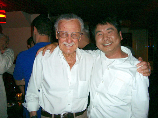 Stan Lee and Garson Yu