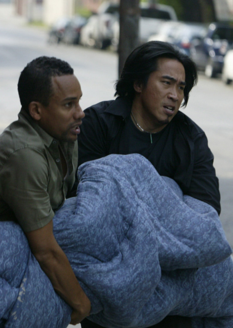 Hill Harper and Ron Yuan dispose of a body in 