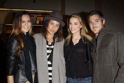 Odette Annable, Dave Annable and Amber Heard at event of And Soon the Darkness (2010)