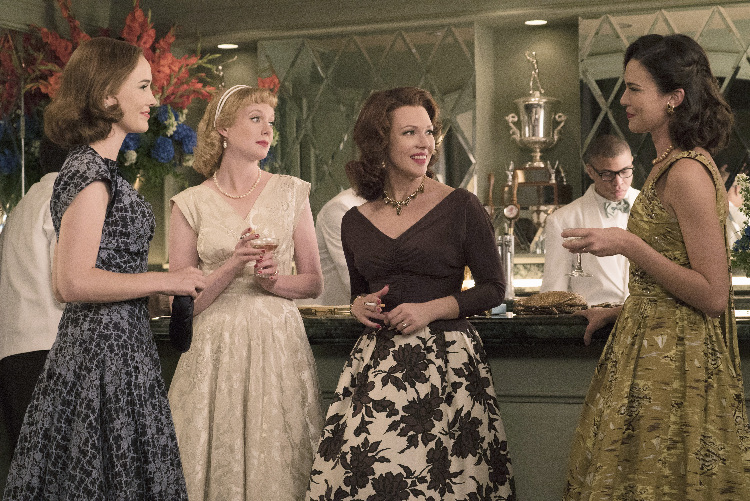 Still of Odette Annable, Dominique McElligott, Erin Cummings and Zoe Boyle in The Astronaut Wives Club (2015)