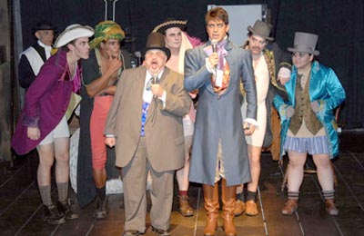 Paul Zegler and Jeff Griggs in THE THREEPENNY OPERA