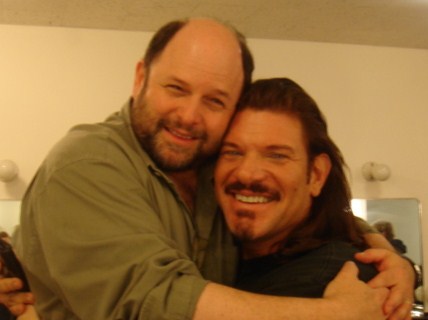 With Jason Alexander at 