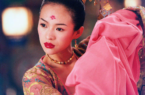 Still of Ziyi Zhang in Shi mian mai fu (2004)