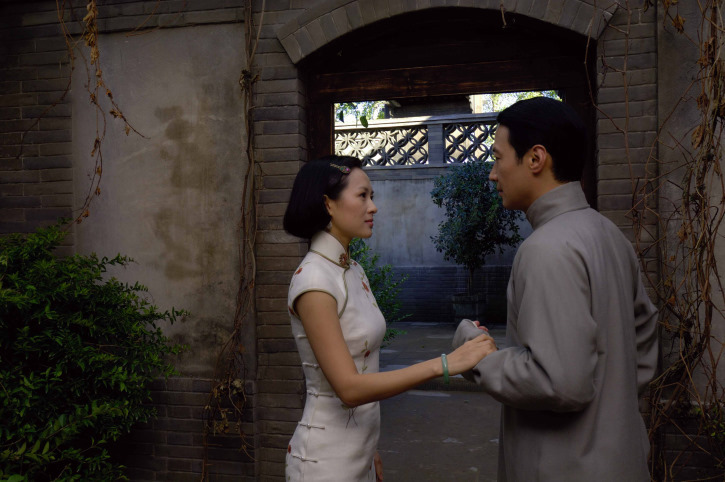 Still of Leon Lai and Ziyi Zhang in Mei Lanfang (2008)