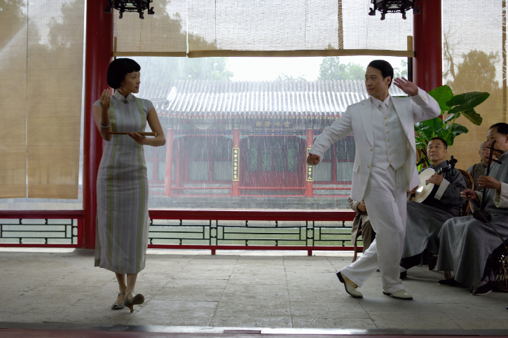 Still of Leon Lai and Ziyi Zhang in Mei Lanfang (2008)