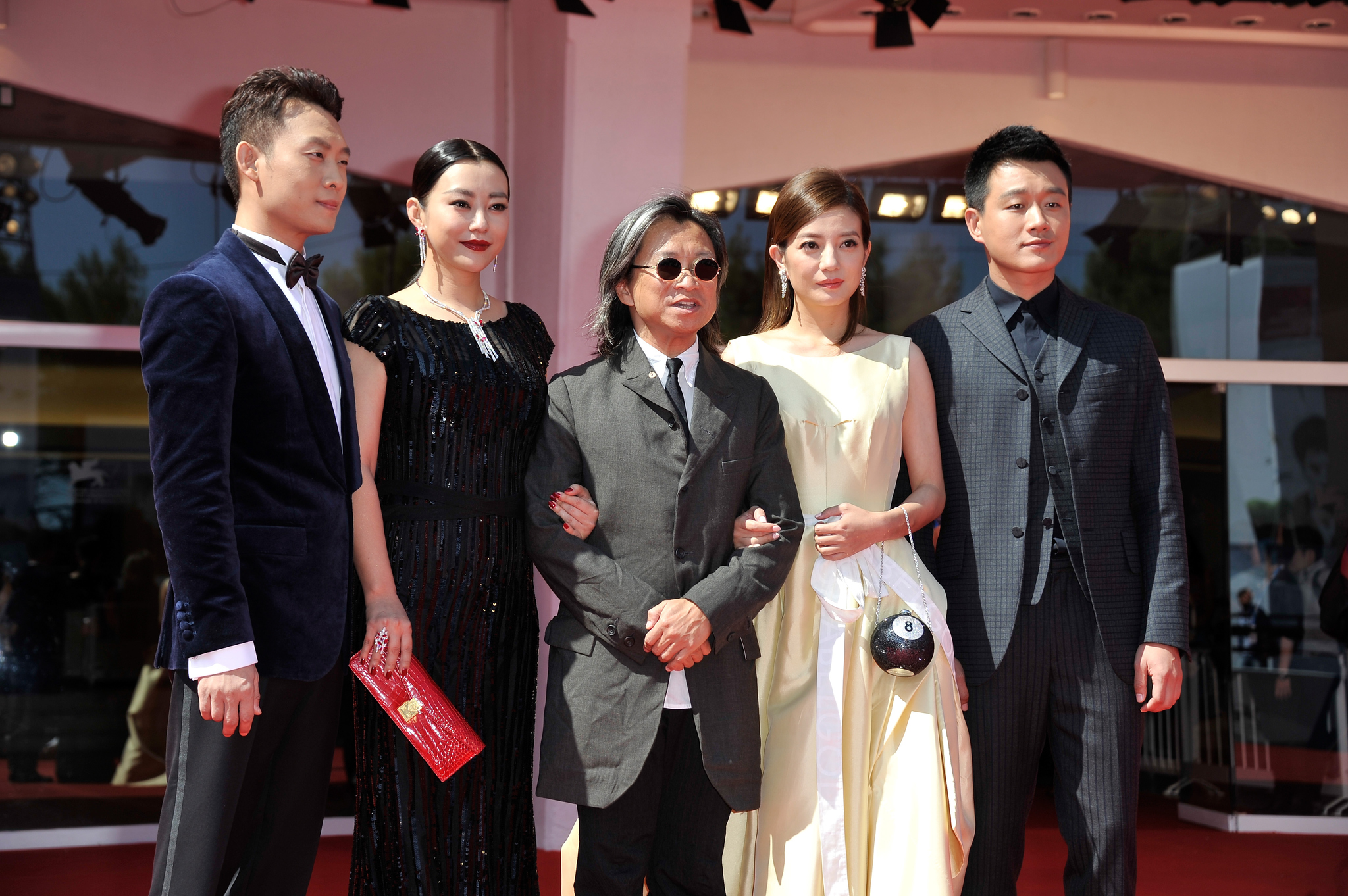 Peter Chan, Wei Zhao, Lei Hao and Yi Zhang at event of Qin ai de (2014)