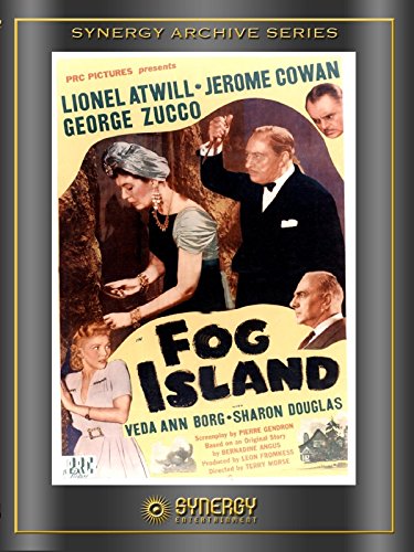 Lionel Atwill, Veda Ann Borg, Jacqueline deWit and George Zucco in Fog Island (1945)