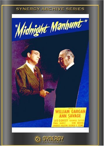 William Gargan and George Zucco in Midnight Manhunt (1945)