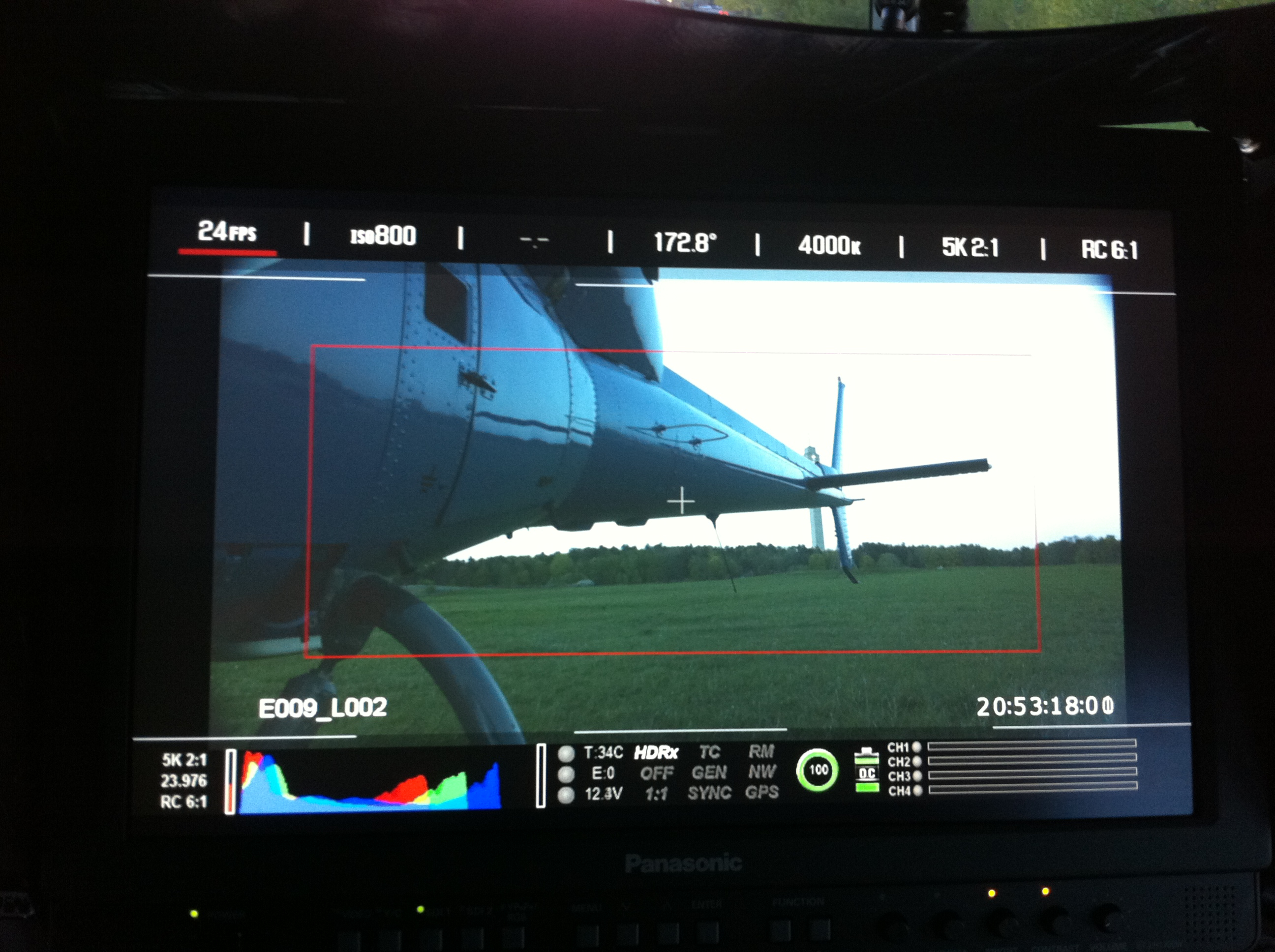 Shooting Gyrostabilized with Red Epic for David Finchers 
