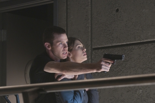 Still of Bug Hall and Lyndsy Fonseca in Nikita (2010)