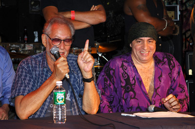 Steven Van Zandt and Hilly Kristal