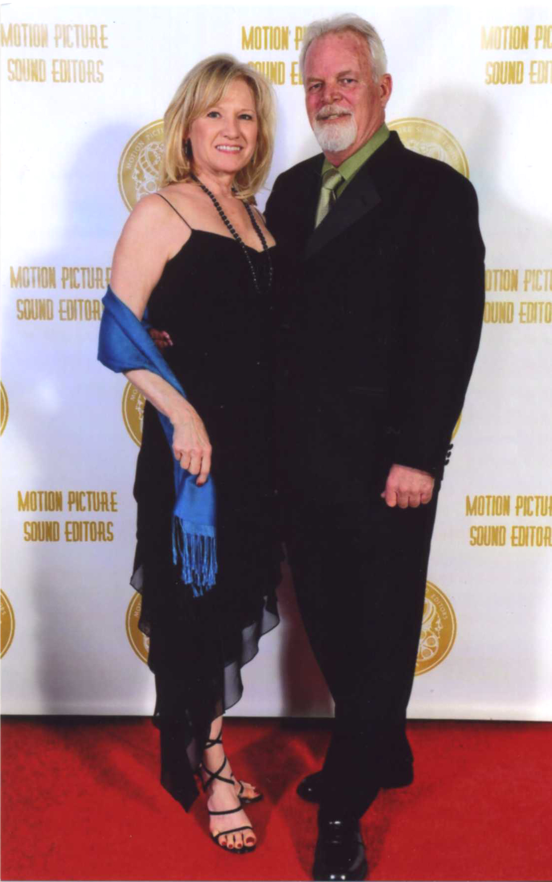 Richard and wife Kathy - 2010 MPSE Golden Reel Awards