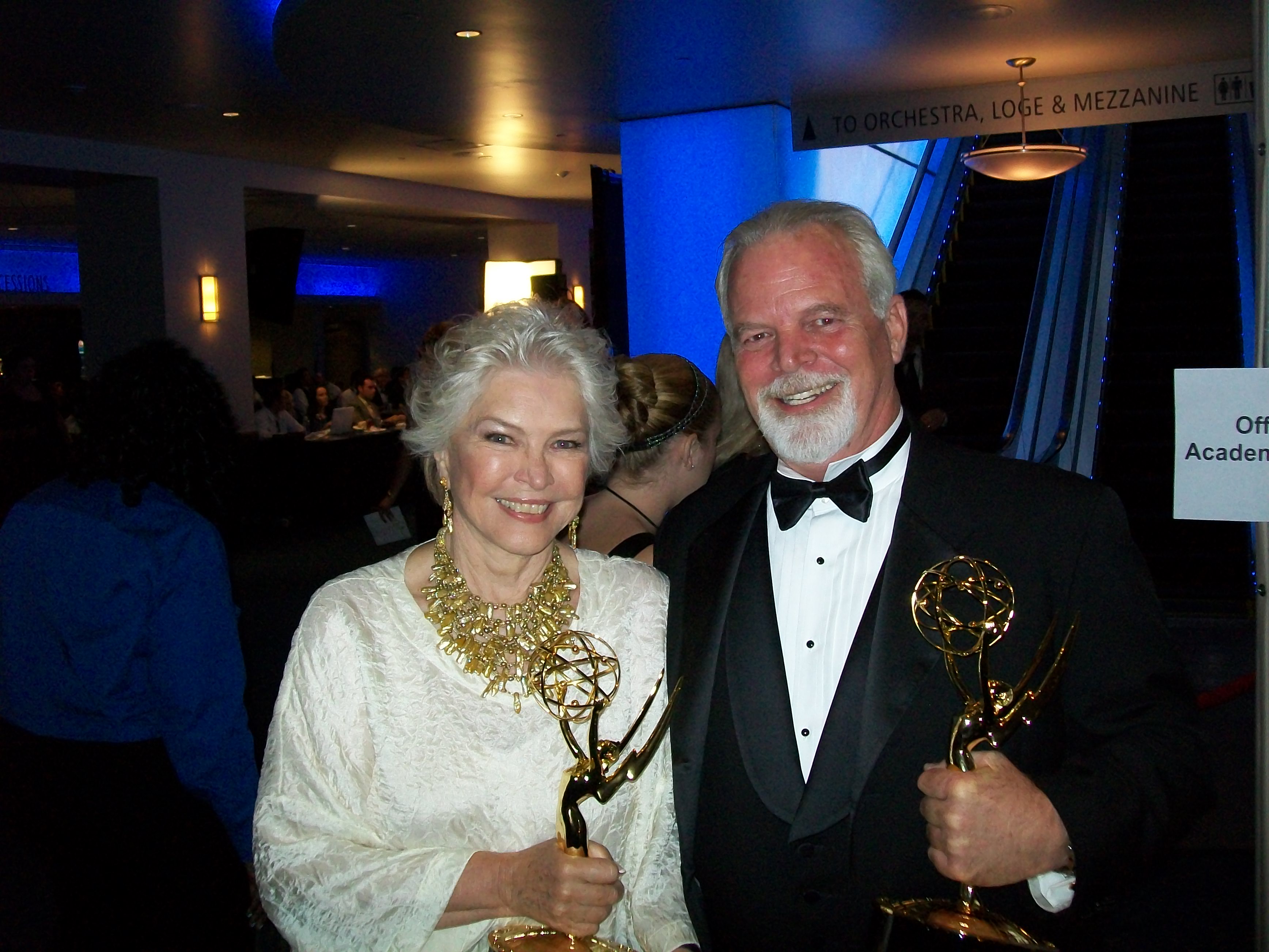 2009 Emmy Award Winners (L)Ellen Burstyn, (R)Richard Partlow