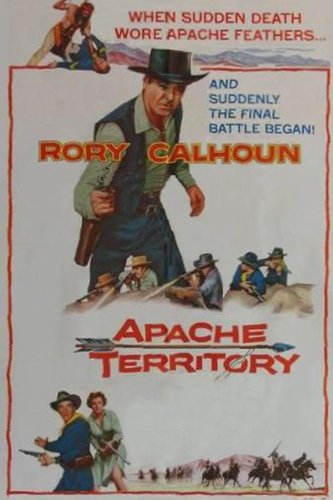 Rory Calhoun and Barbara Bates in Apache Territory (1958)