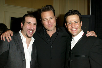 Joey Fatone, John Corbett and Louis Mandylor