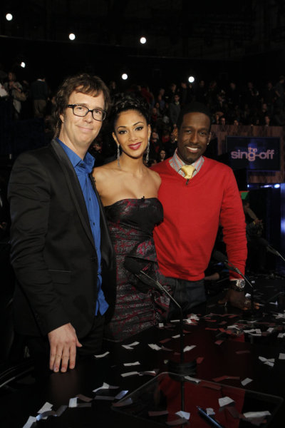 Still of Shawn Stockman, Nicole Scherzinger and Ben Folds in The Sing-Off (2009)