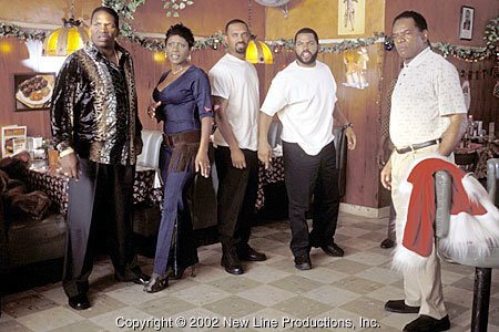 Still of Ice Cube, Don 'D.C.' Curry, Mike Epps, John Witherspoon and Sommore in Friday After Next (2002)