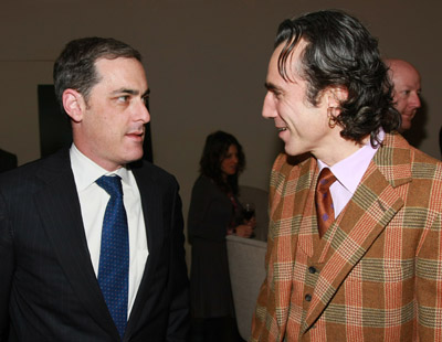 Daniel Day-Lewis and John Lesher at event of Bus kraujo (2007)