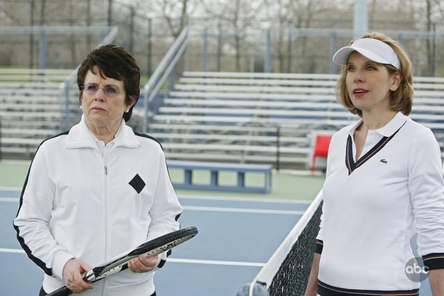 Still of Christine Baranski and Billie Jean King in Ugly Betty (2006)