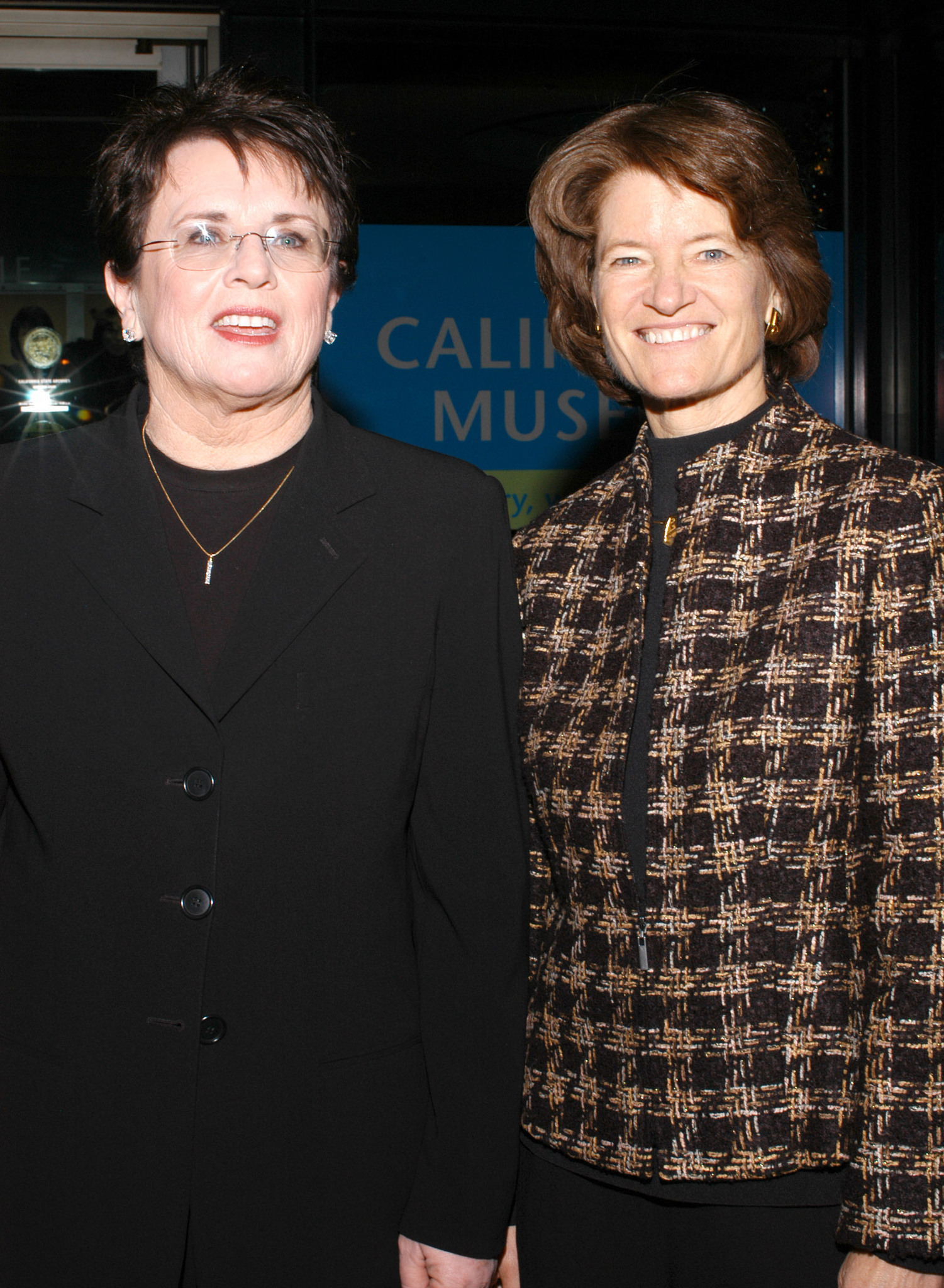Sally Ride and Billie Jean King