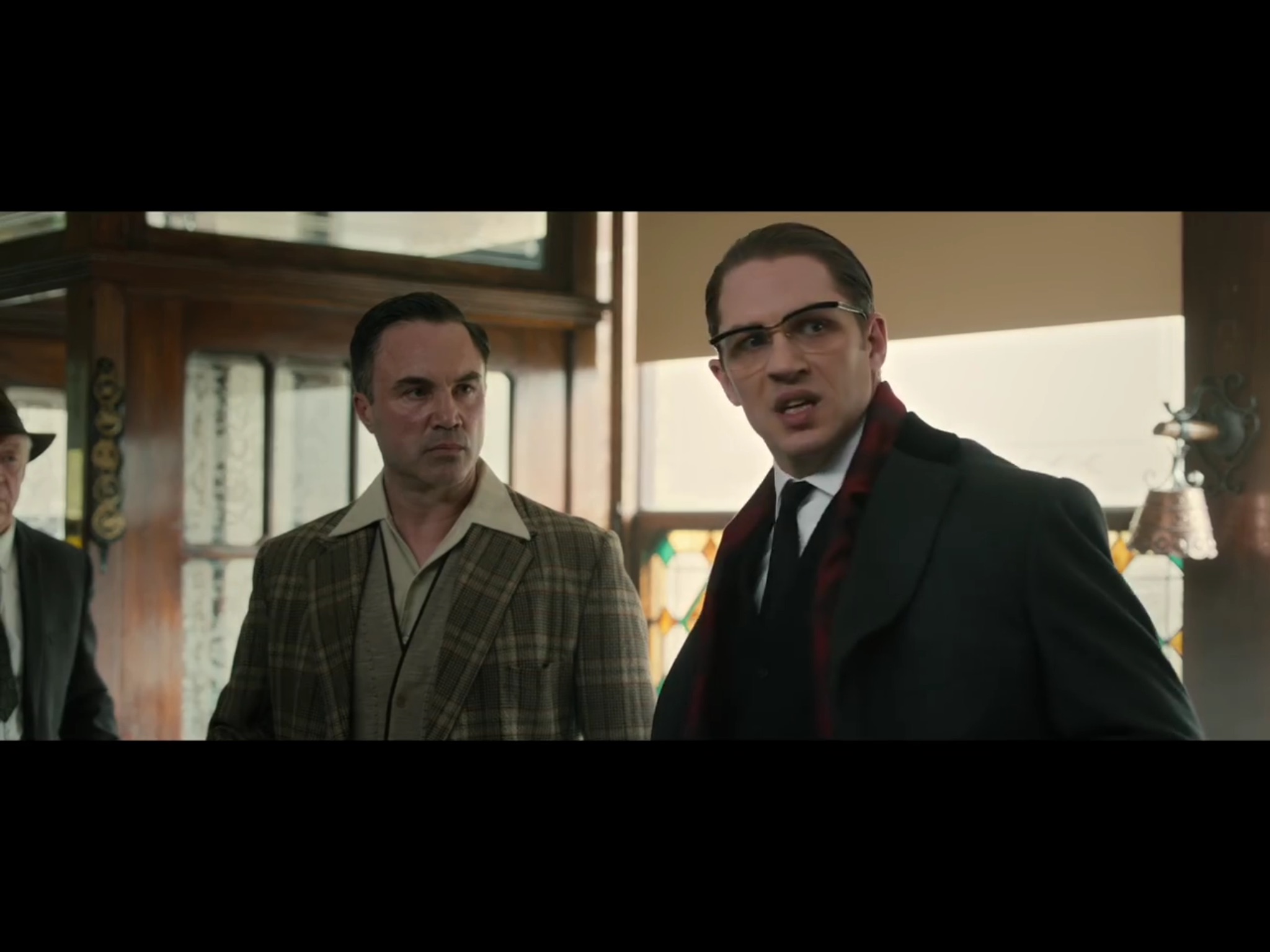 Still from Legend starring Myself and Tom Hardy