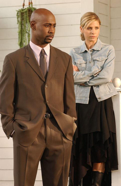 Still of Sarah Michelle Gellar and D.B. Woodside in Vampyru zudike (1997)