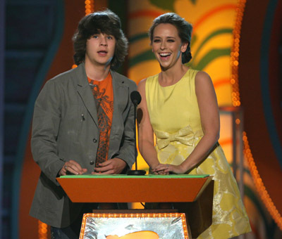 Jennifer Love Hewitt and Devon Werkheiser at event of Nickelodeon Kids' Choice Awards 2008 (2008)
