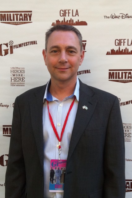 F. Lee Reynolds at the GI Film Festival held at the Disney Studios in November 2013