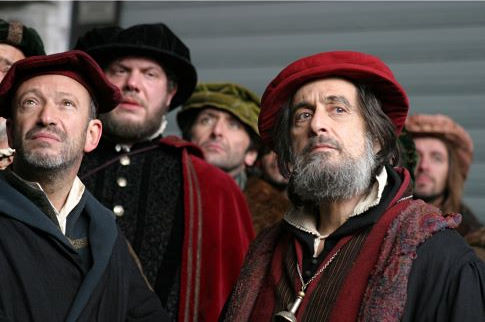 Still of Al Pacino and Allan Corduner in The Merchant of Venice (2004)