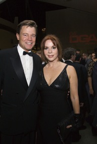 DGA Gala Diner 2012, Dominique Luchart and Brett Stimely.