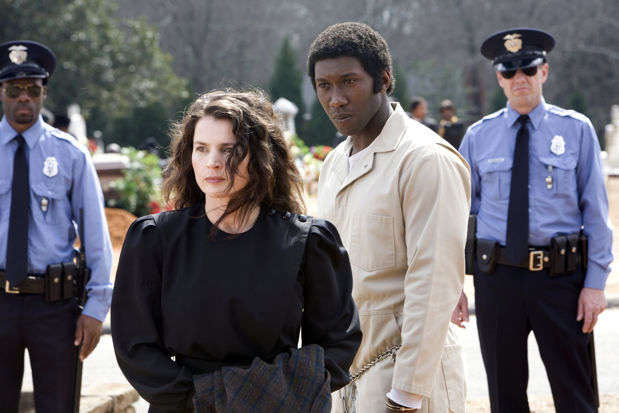 Still of Julia Ormond and Mahershala Ali in The Wronged Man (2010)