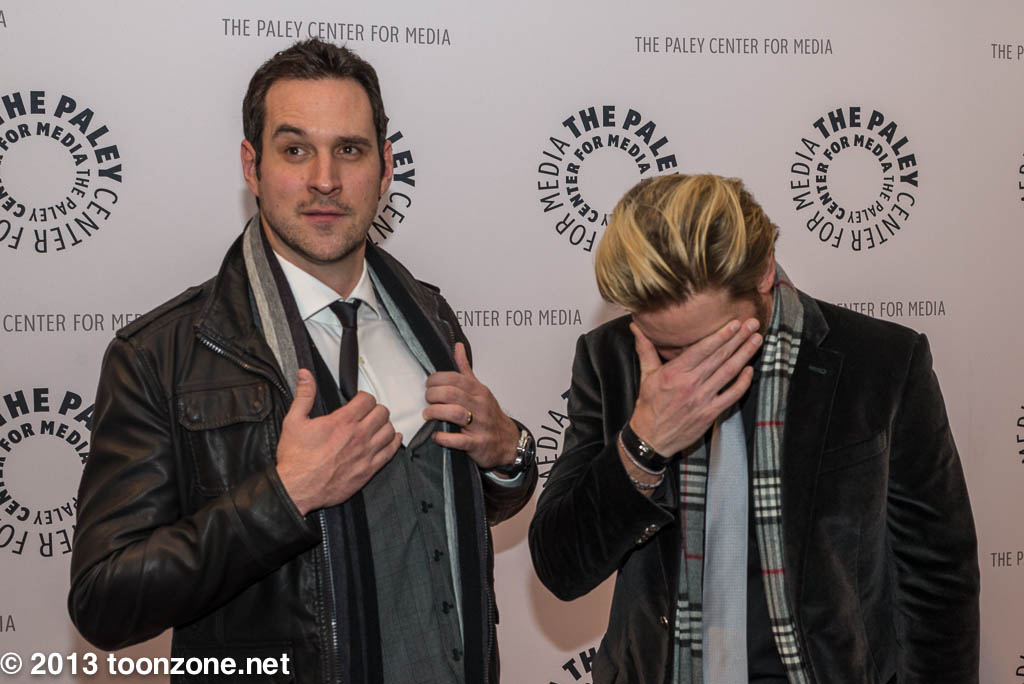 Travis Willingham and Troy Baker - The Paley Center, NYC