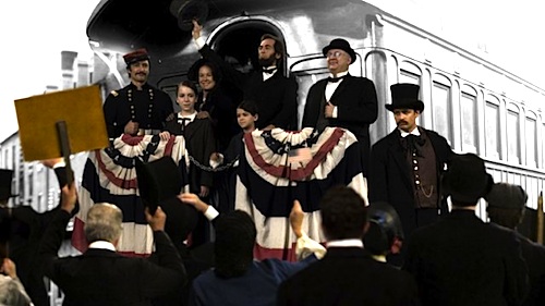 Production Still from SAVING LINCOLN