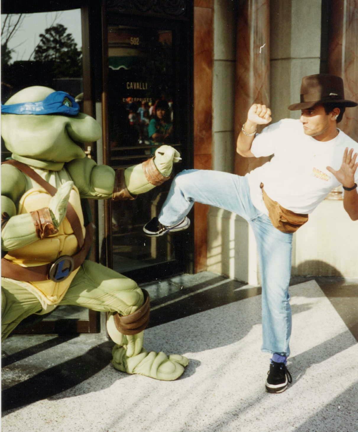 Marc SAEZ and a TURTLE ; - )