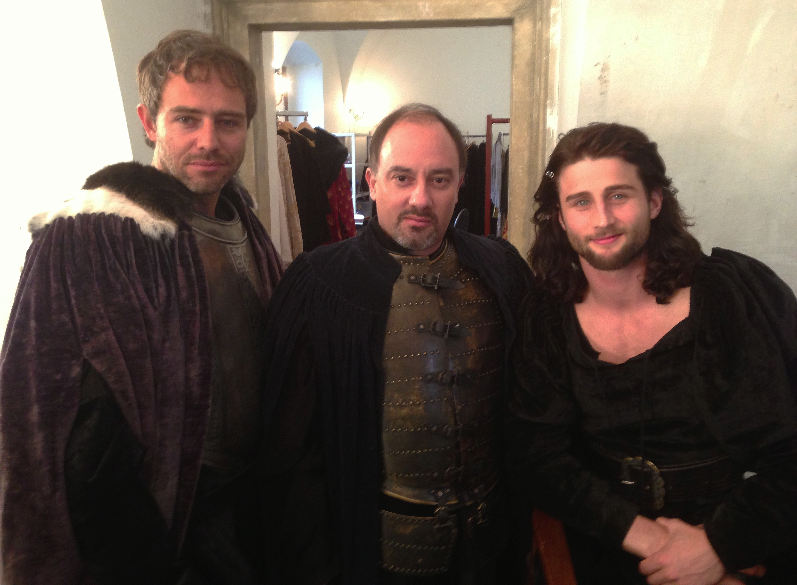 Manu Fullola, Marc Saez and Marc Ryder on BORGIA season 3 (2013)