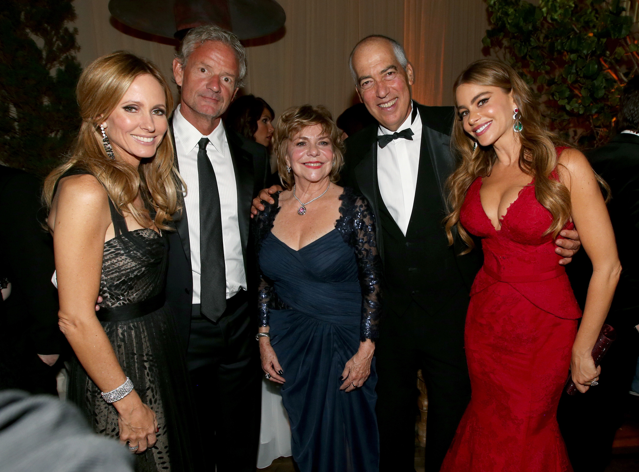 Christopher Lloyd, Sofía Vergara, Dana Walden and Gary Newman