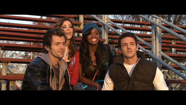Still of Nate Dushku, Alissa Dean, Maryam Basir, and Anthony Marks in Blood Night: The Legend of Mary Hatchet