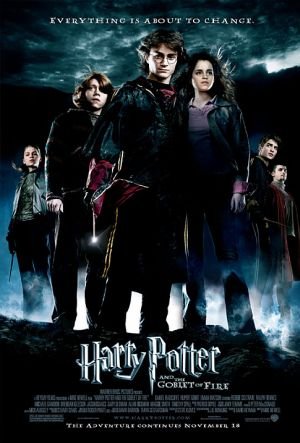 Rupert Grint, Daniel Radcliffe, Emma Watson, Clémence Poésy, Robert Pattinson and Stanislav Ianevski in Haris Poteris ir ugnies taure (2005)