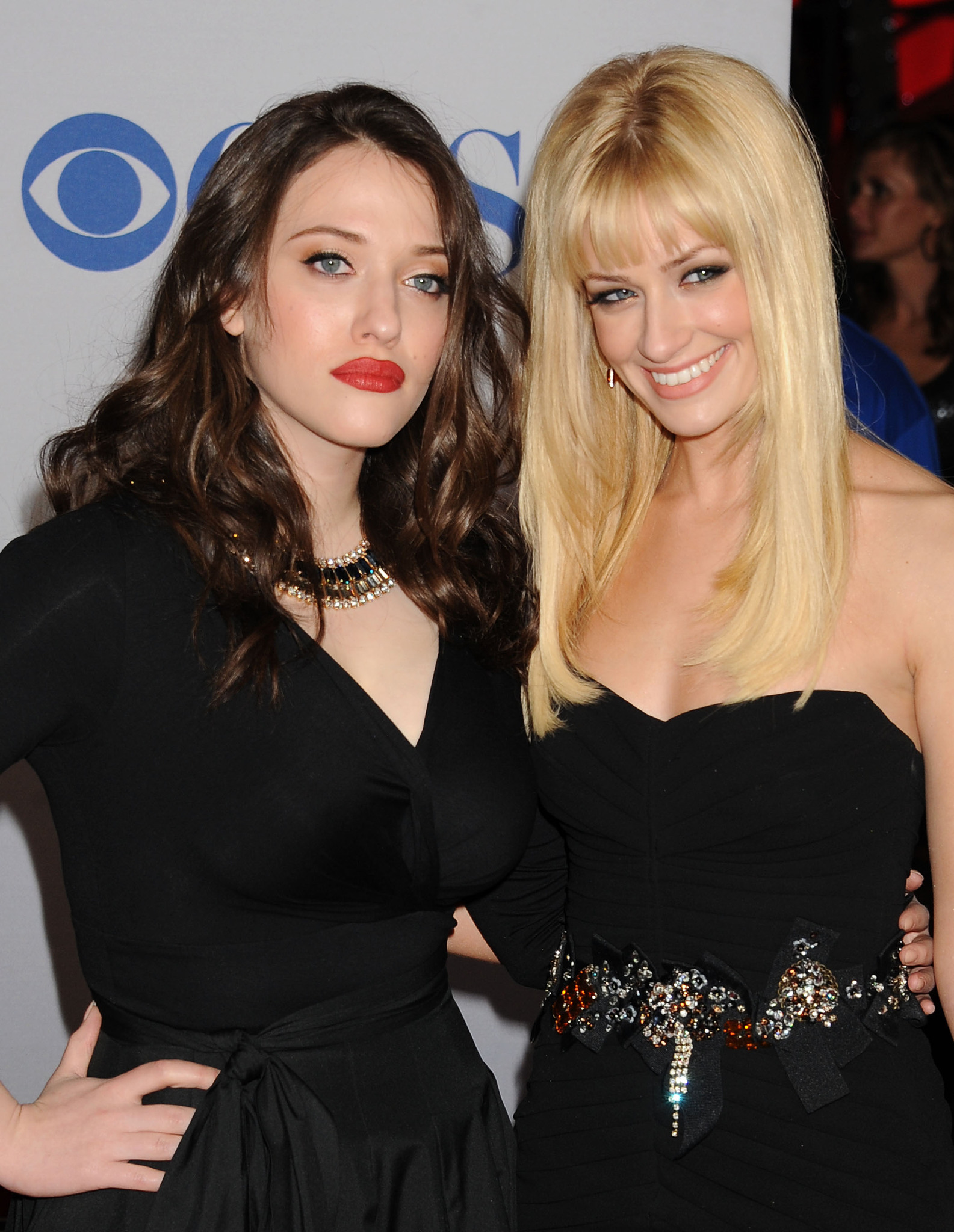 Kat Dennings and Beth Behrs