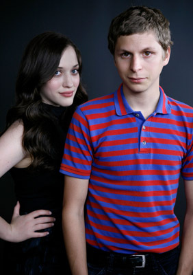 Michael Cera and Kat Dennings at event of Nick and Norah's Infinite Playlist (2008)