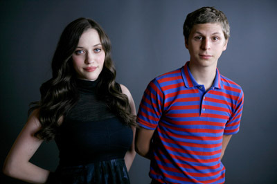 Michael Cera and Kat Dennings at event of Nick and Norah's Infinite Playlist (2008)