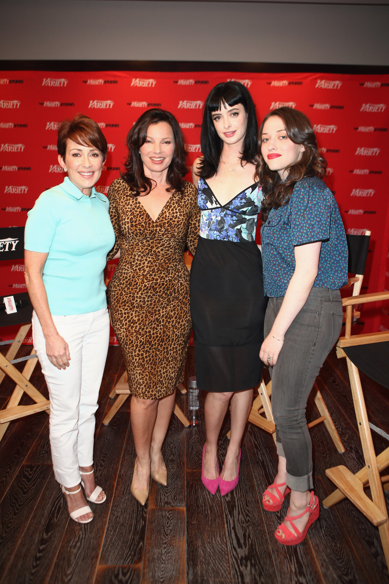 Fran Drescher, Patricia Heaton, Kat Dennings and Krysten Ritter