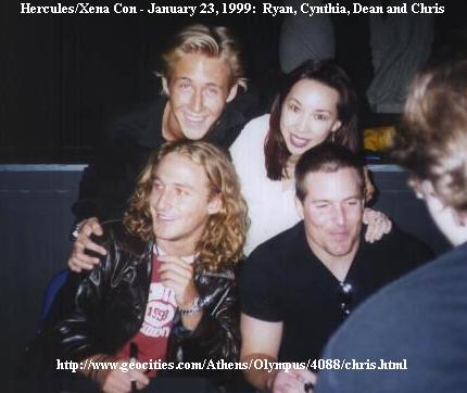 Cynthia Hsiung with Ryan Gosling, Dean O'Gorman and Chris Conrad - cast of 